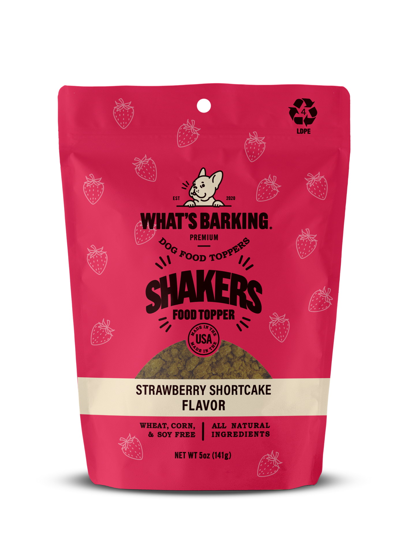 What's Barking Food Topper 5oz Bags