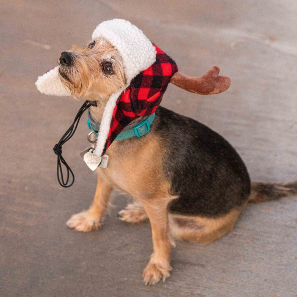 Buffalo Check Antler Hat with SnugFit®