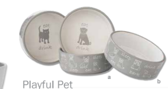 Stoneware Playful Pet (Inner Pack: 4)