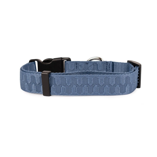 Carolina-Dog Collar- Checkered Wave
