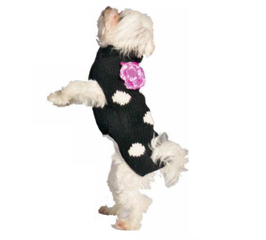 Girly Black Polka Dot