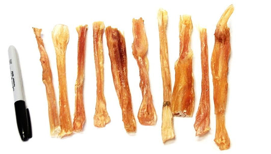 Skinny Beef Tendon - About 6"(Bulk)- Pack of 25