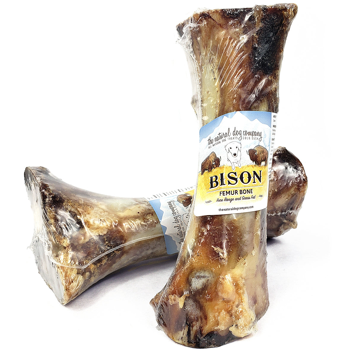 Bison Femur Bone (Shrinkwrapped)- EACH