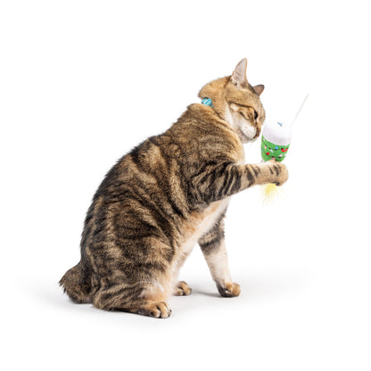 Meh' Christmas Kitty Flinger Cat Toy