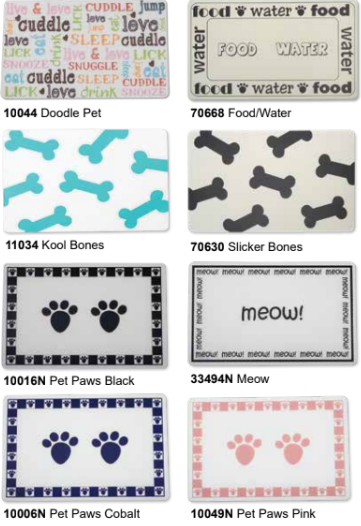 Plastic Placemats (Inner Pack: 6)