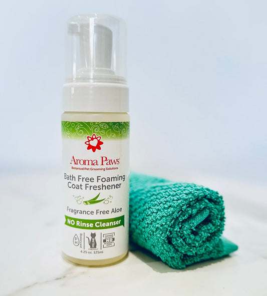 4.25 oz. Bath Free Foaming Coat Freshener - Fragrance Free Aloe