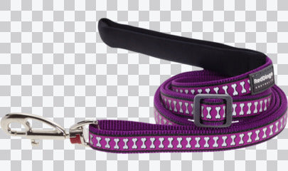 6 Ft Adjustable Dog Leads (with Padded Handle) - Reflective
