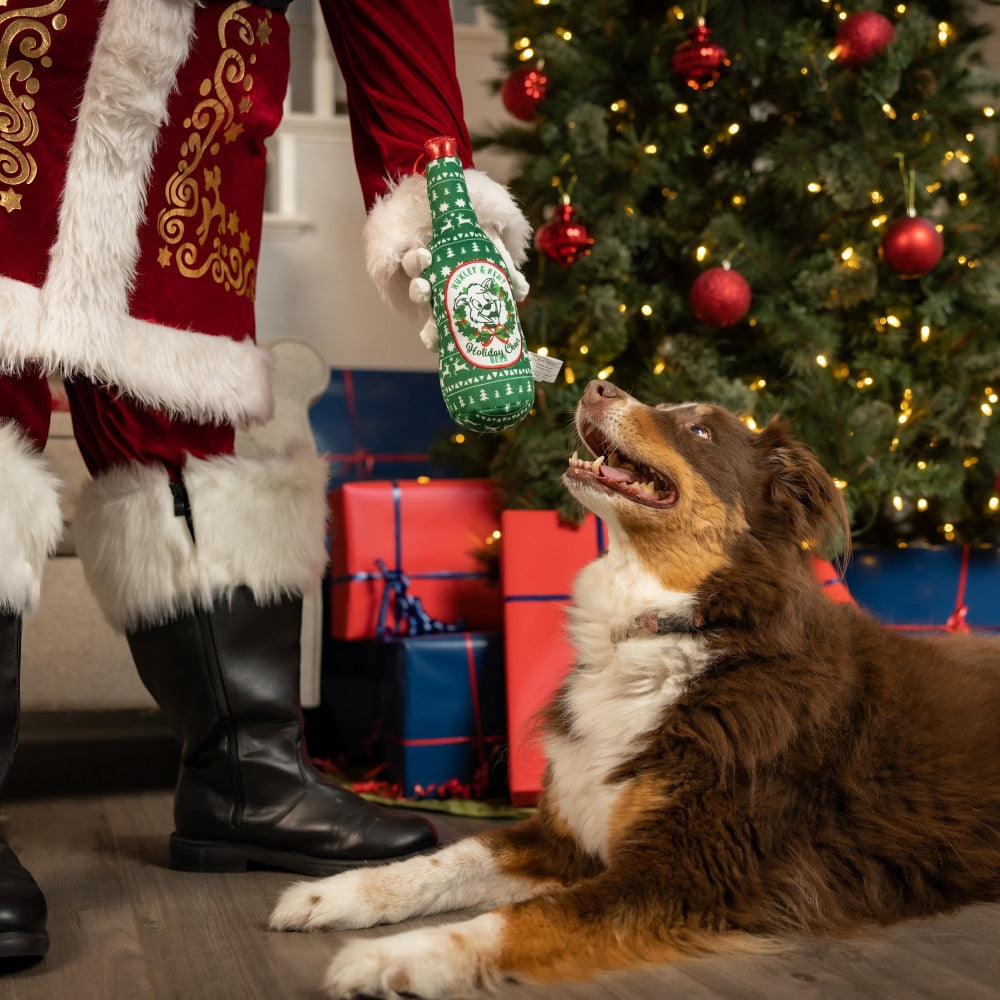 Holiday Cheer Beer Dog Toy - 30% Off