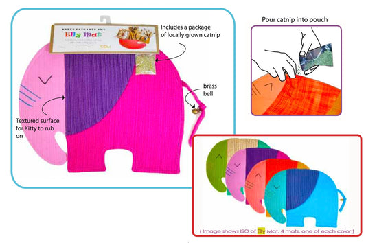Cat Toys - Elly Mat Catnip Mat