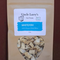 Uncle Larrys Whitefish 100% Freeze-Dried Meat cat treats in a 2 oz bag with a heart-shaped window