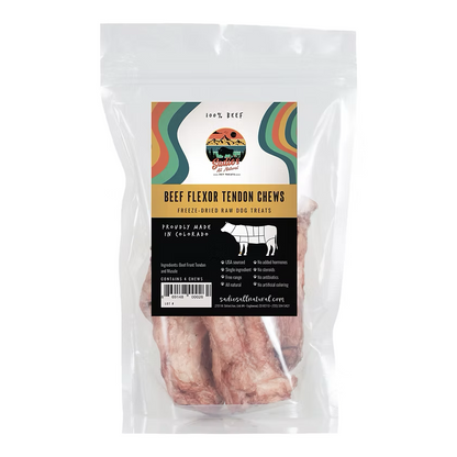 Beef Flexor Tendon (4 per bag)- Case of 6