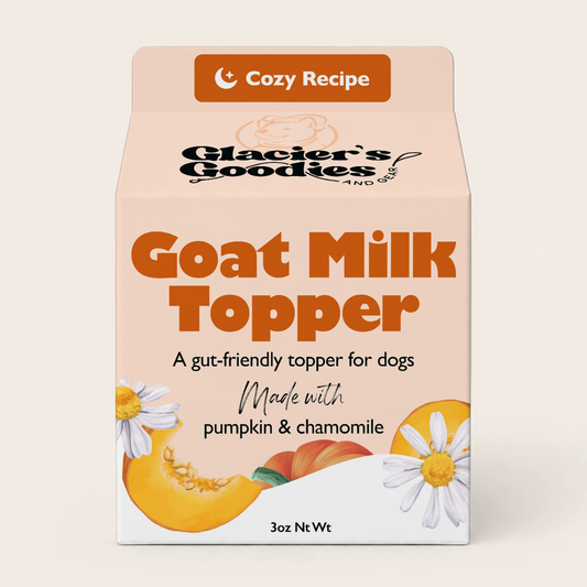 Goat Milk Topper - Pumpkin & Chamomile- 3oz