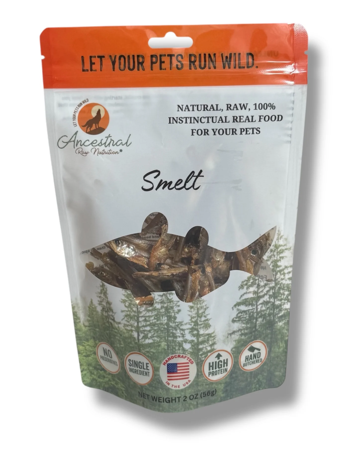 Dehydrated Smelt (Canada) 2oz Bag