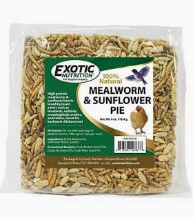 Mealworm & Sunflower Pie