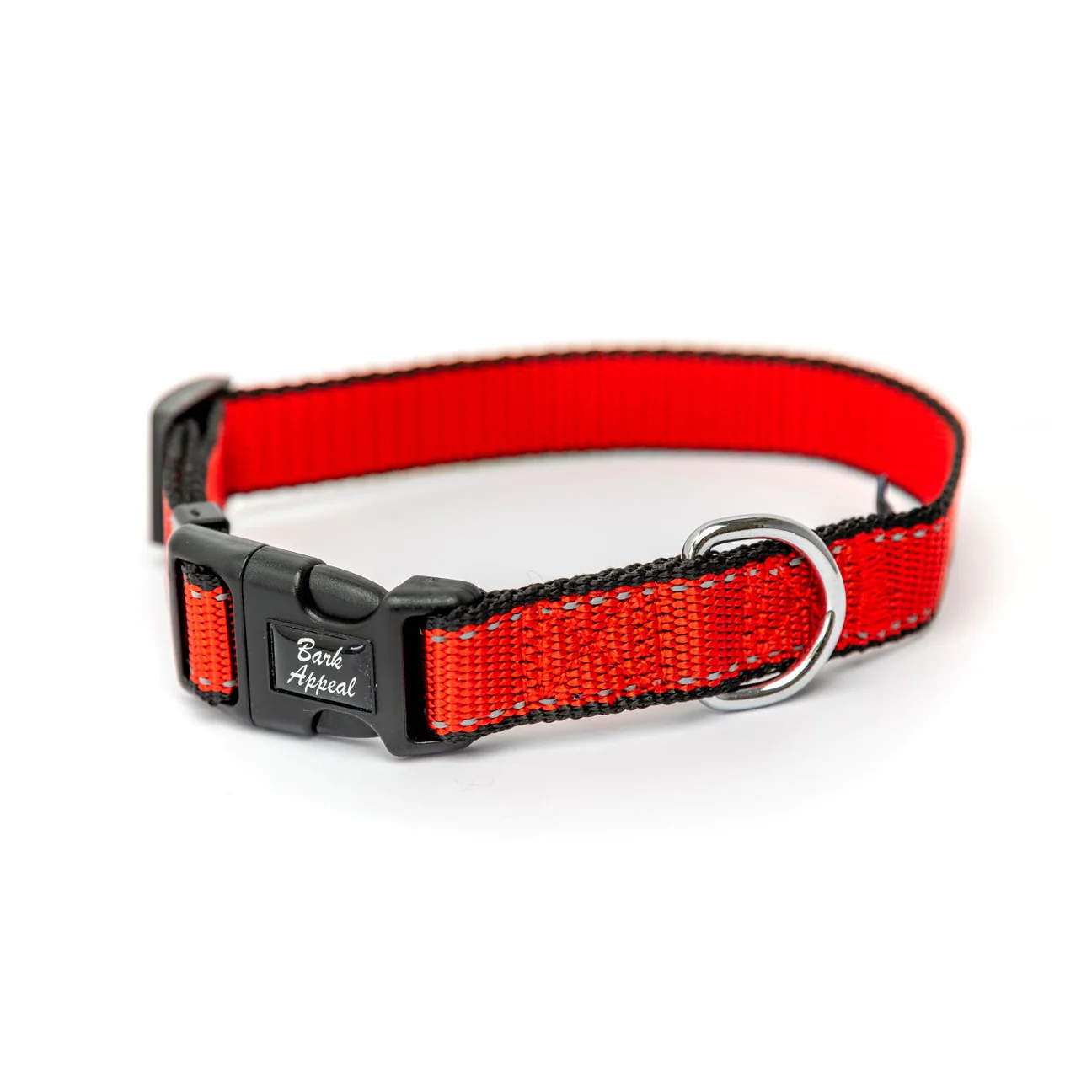 Reflective Trimmed Nylon/Poly Collar