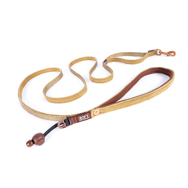 SOFT TRAINER LEASHES W/ TRAFFIC CONTROL- 6 FOOT