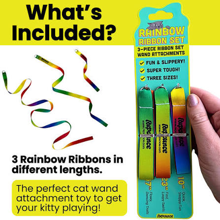 Rainbow Ribbon Toy Attachment