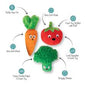 FARM TO TABLE 3PCS SMALL DOG TOY SET Case of 4