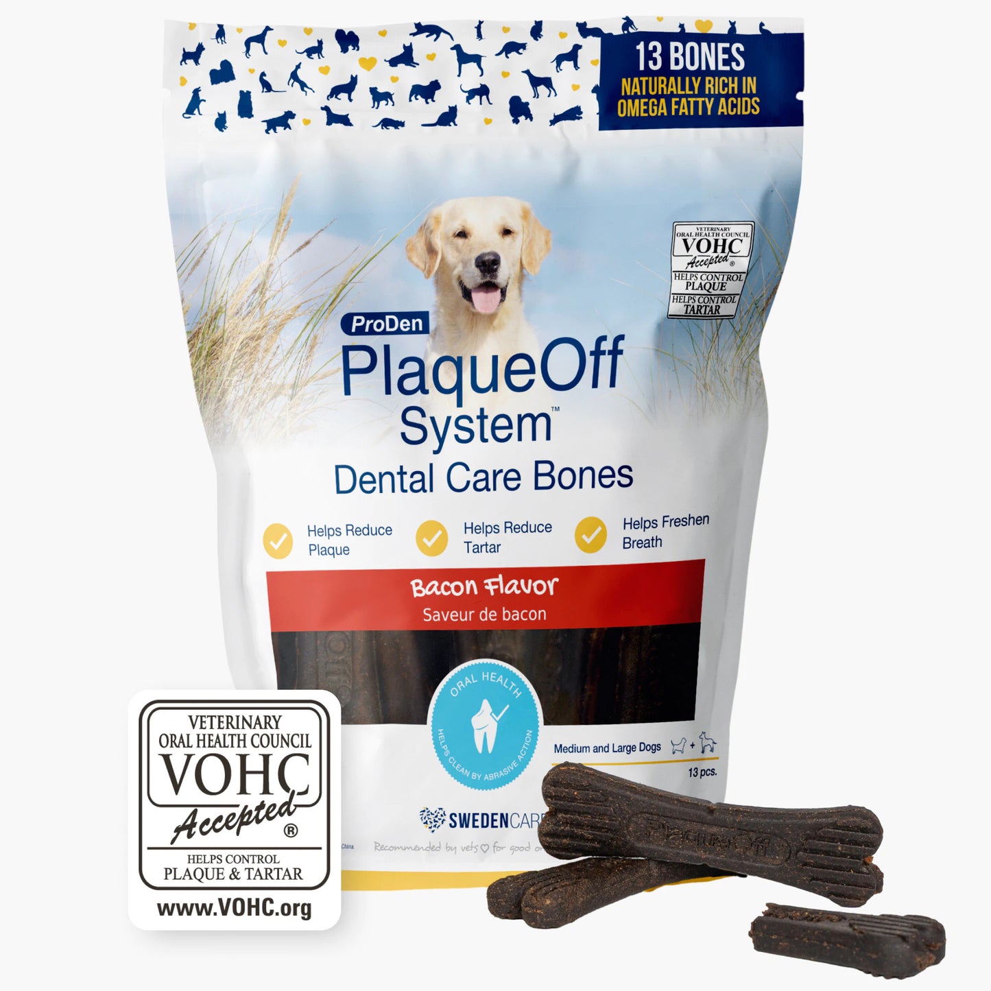 Proden Plaque Off Dental Care Bones