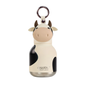Asobu insulated mini water bottle in a cow design with a keychain