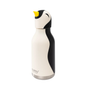 Asobu black and white penguin water bottle with a yellow beak