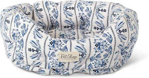 Indigo Vine Round Cuddler Pet Bed- 2 Packs