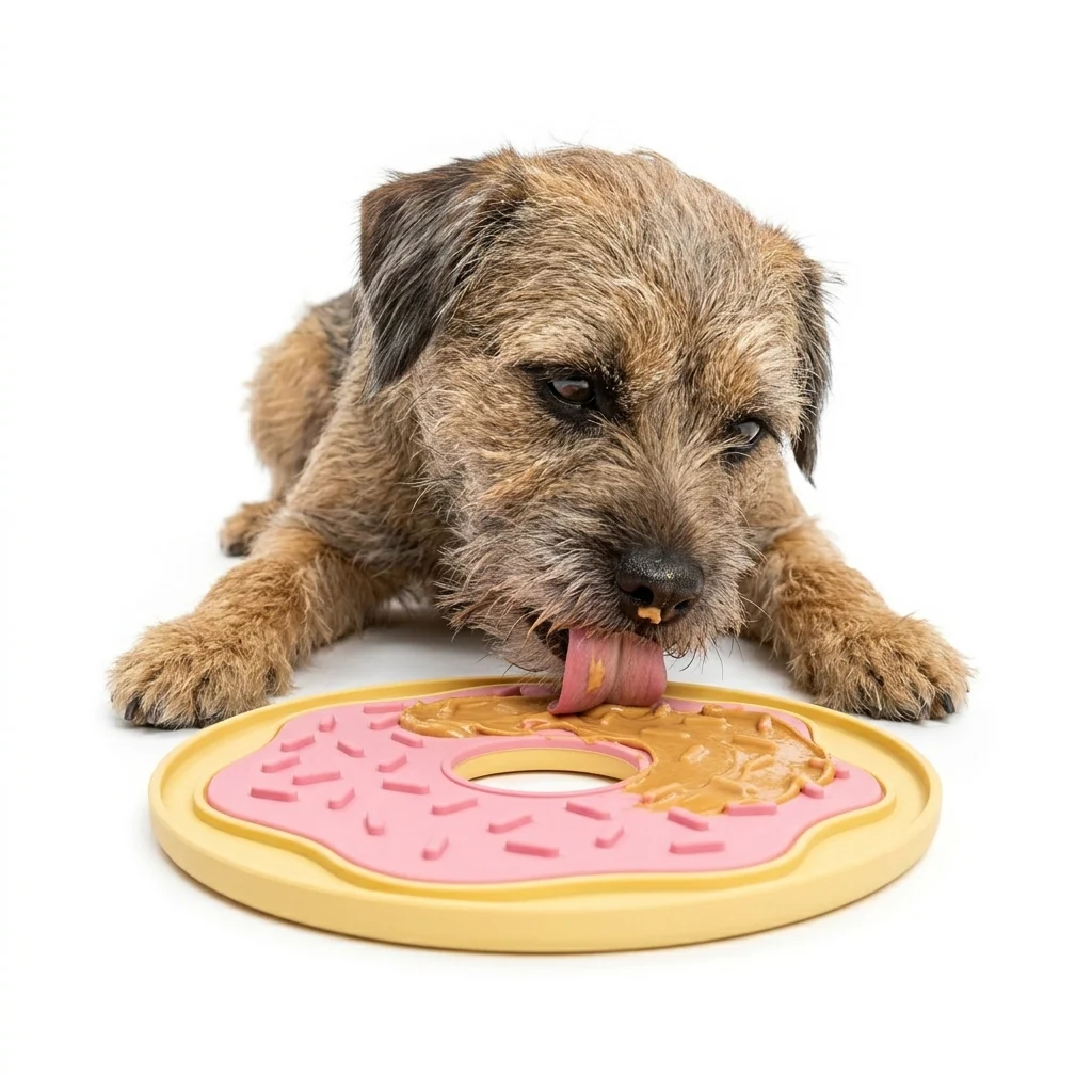 Glazed Donut Lick Mat