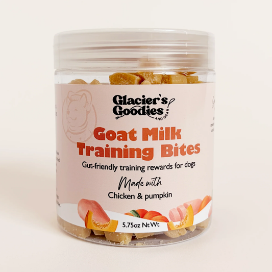 Goat Milk Training Bites — Chicken & Pumpkin- 5.75oz