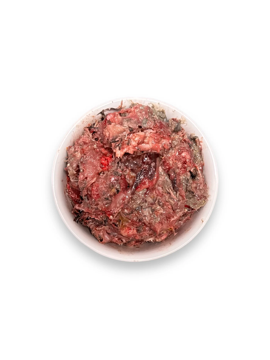 Raw Blends-  Whole Prey Quail & Smelt Blend 1 pound