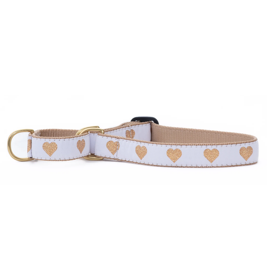 White Heart of Gold Martingale