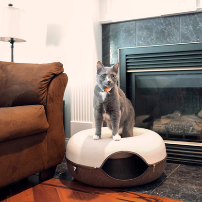 "Donut!" Cat Hideaway Cave- 2 Color Options