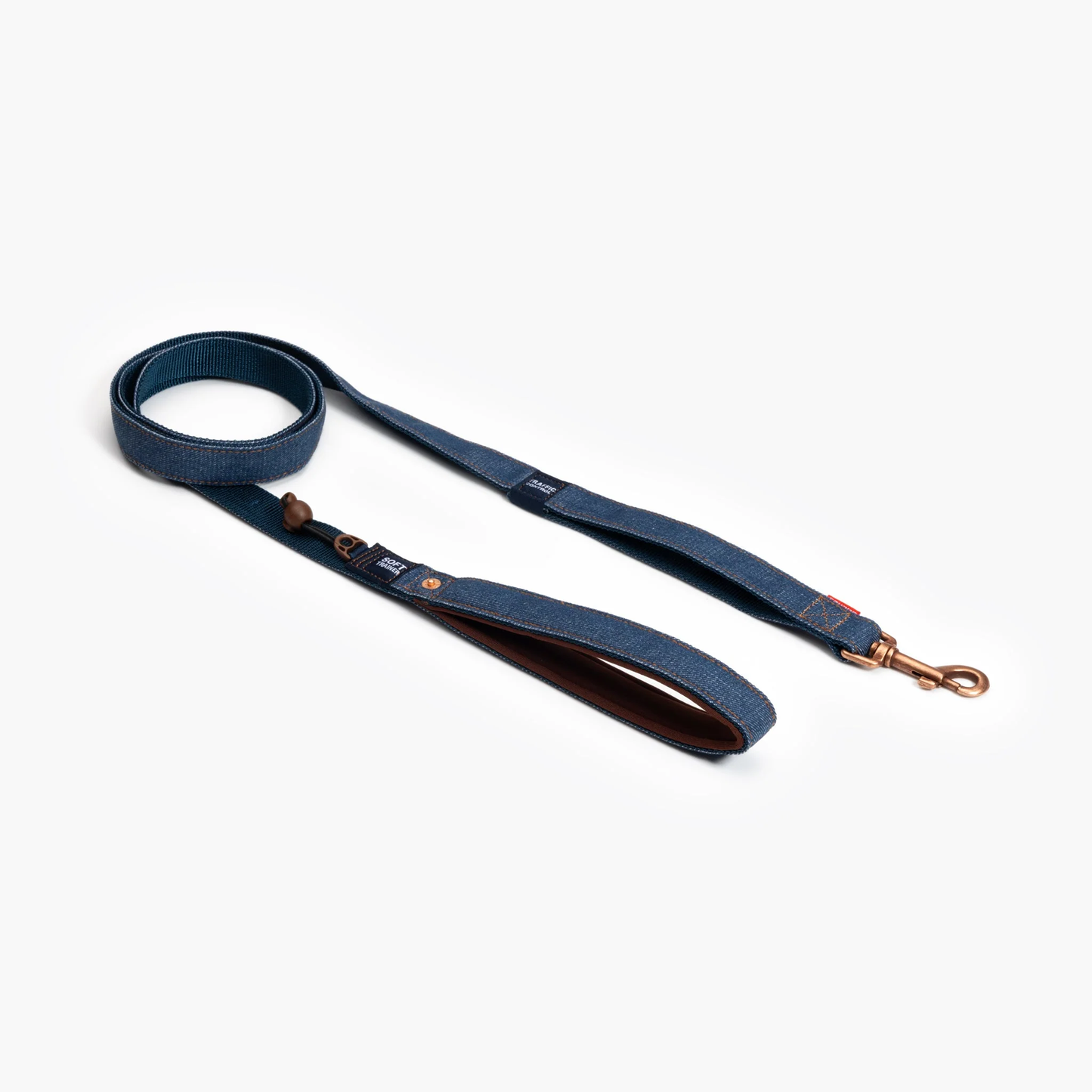 SOFT TRAINER LEASHES W/ TRAFFIC CONTROL- 6 FOOT