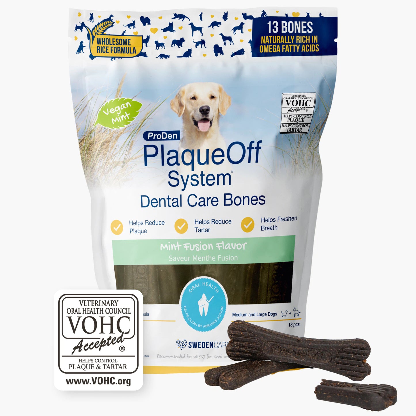 Proden Plaque Off Dental Care Bones
