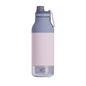 Asobu Dog Bowl Bottle Lite in pink and grey with a bone graphic and the word WATER