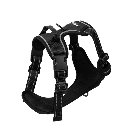 Reflective Control Harness Solids and Tan Plaid