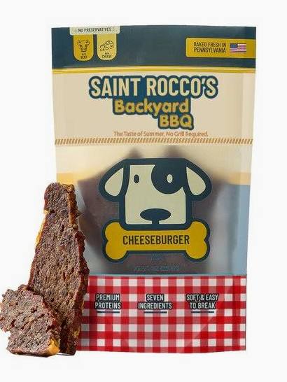 Cheeseburger Dog Treats
