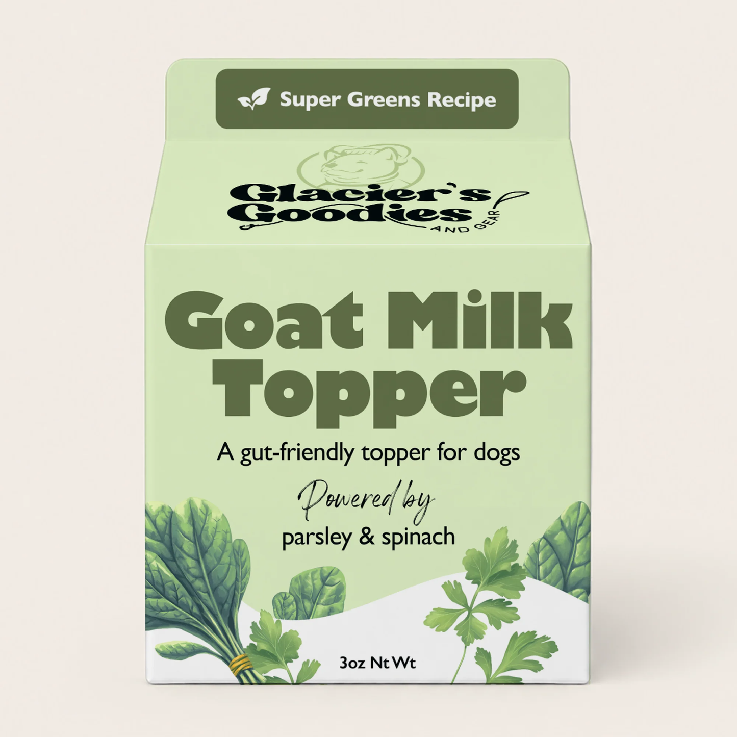 Goat Milk Topper - Super Greens- 3oz