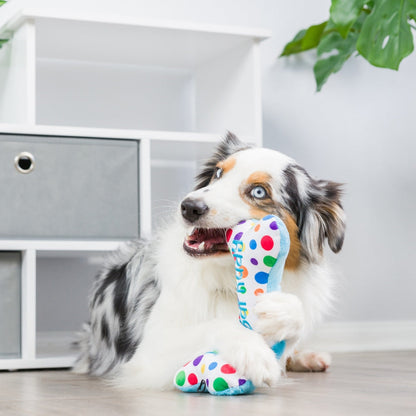 It's My Barkday Bone Dog Toy (Double Sided)
