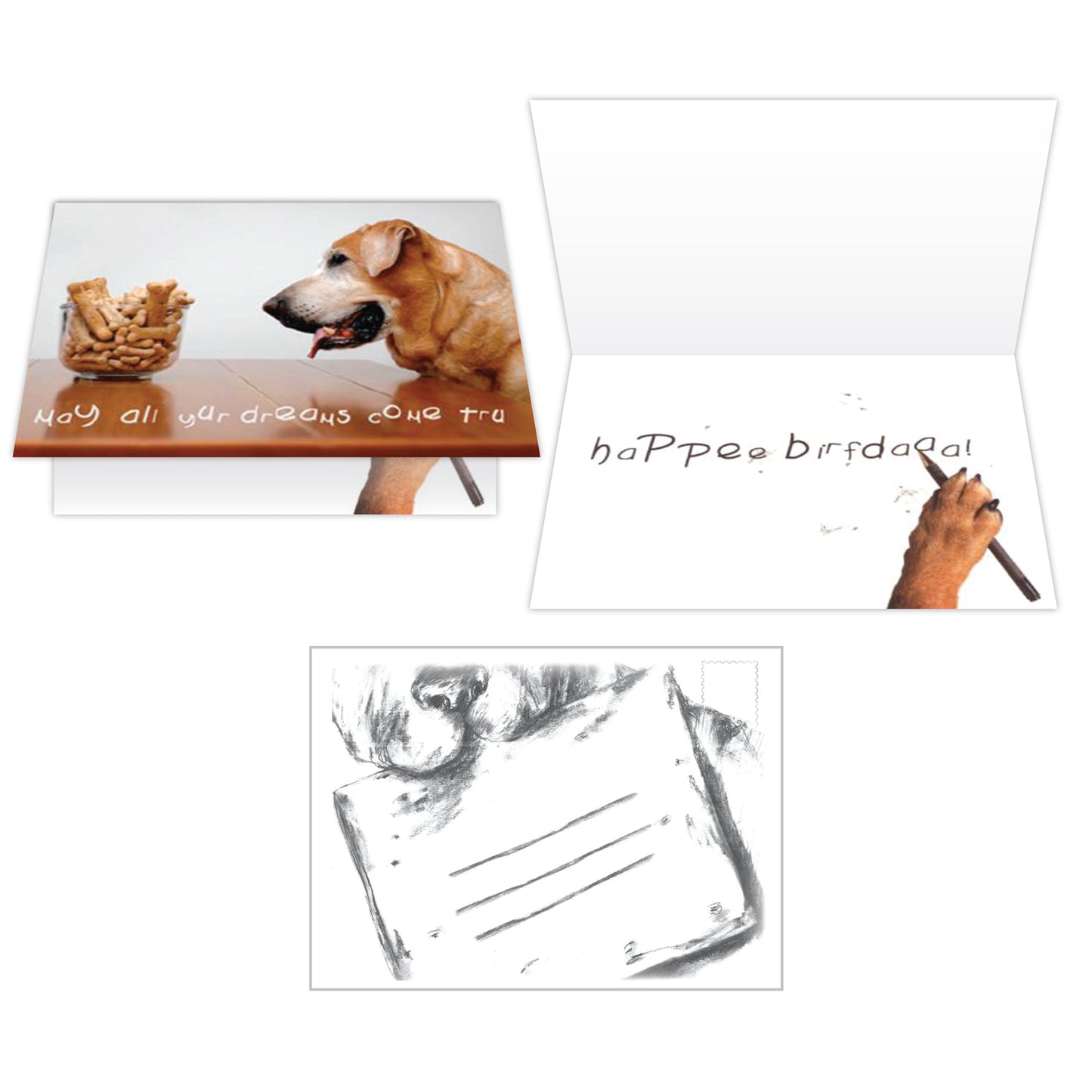 Birthday Cards (Pack of 6)