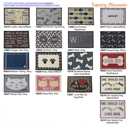 Tapestry Placemats (Inner Pack: 4)