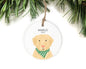 Lab Ornament