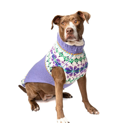 Classic Sweater - Lavender Flowers