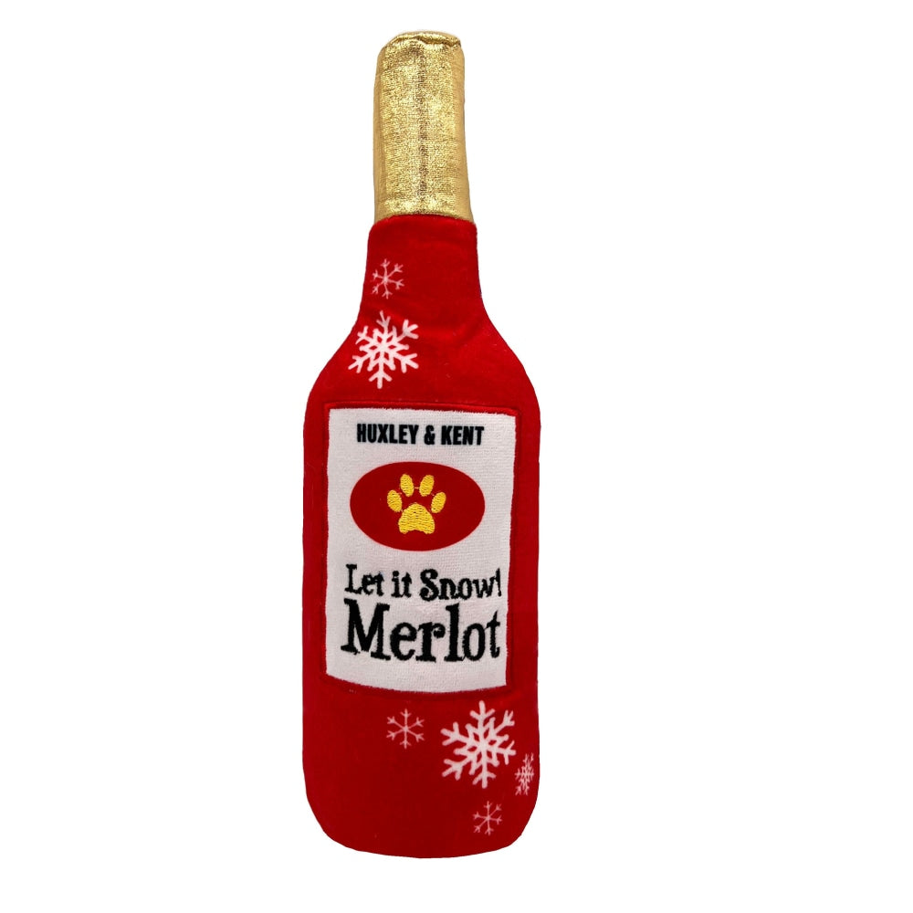 Let It Snow Merlot Dog Toy - 30% Off