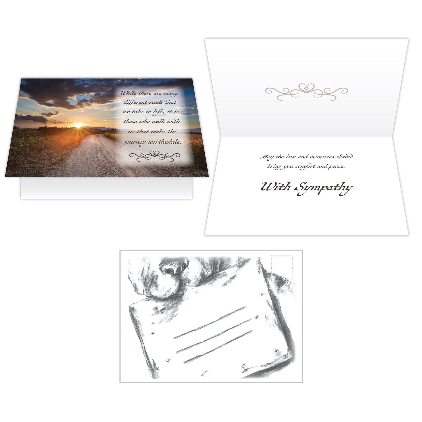 Sympathy Cards (Pack of 6)