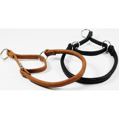 Soft Leather Round Martingale Collar