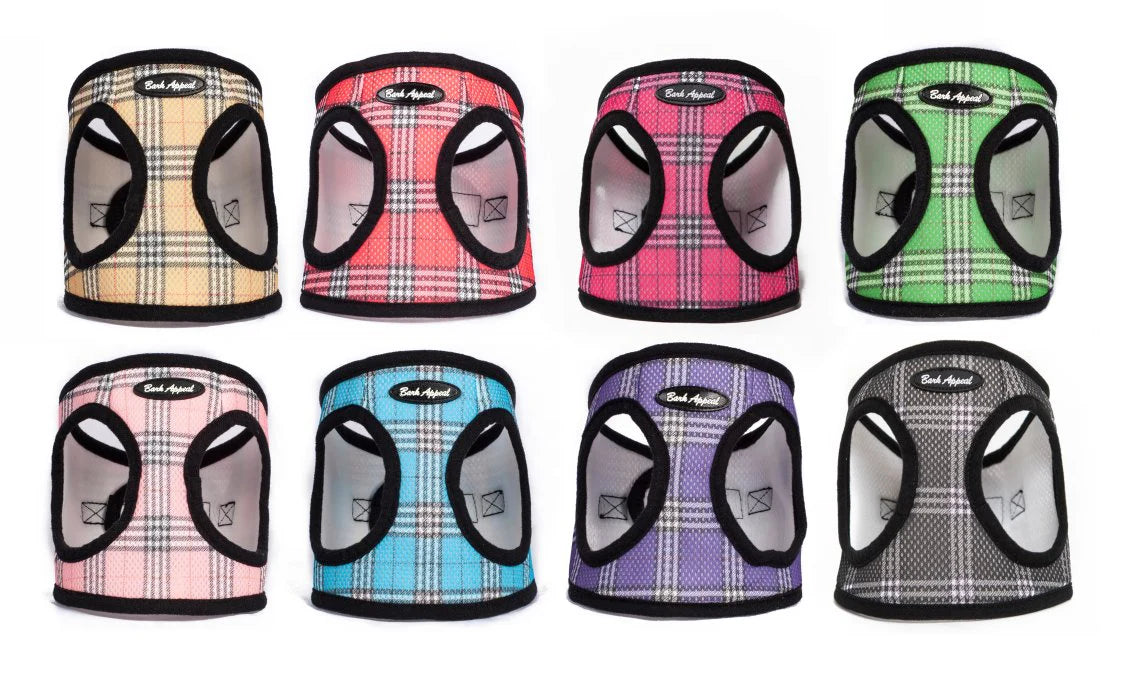 Harness - Mesh Step-In Harness - Plaid & Camo