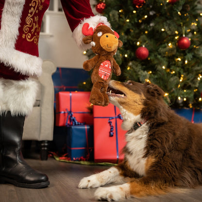 Slappies® Mistletoe Moose Dog Toy