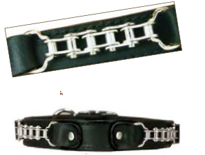 Ornamented Leather Collection (Bike Chain)