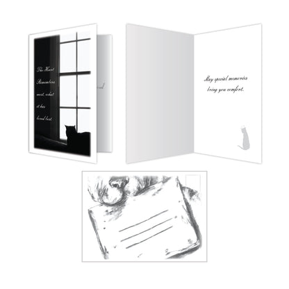 Cat Sympathy Cards (Pack of 6)