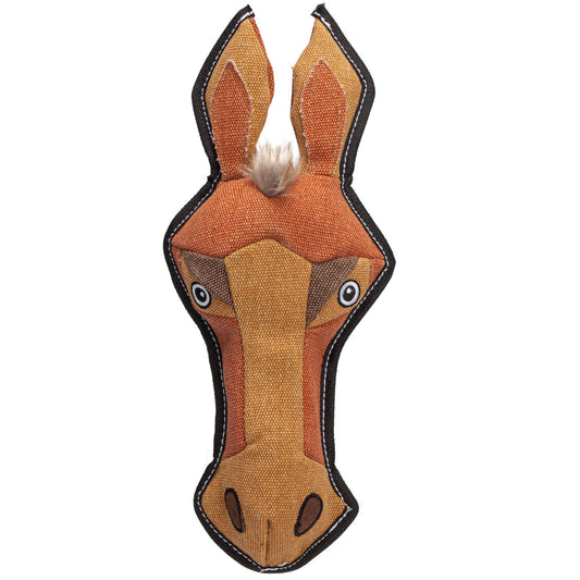 13" Nature Donkey Animal Squeaky Dog Toy